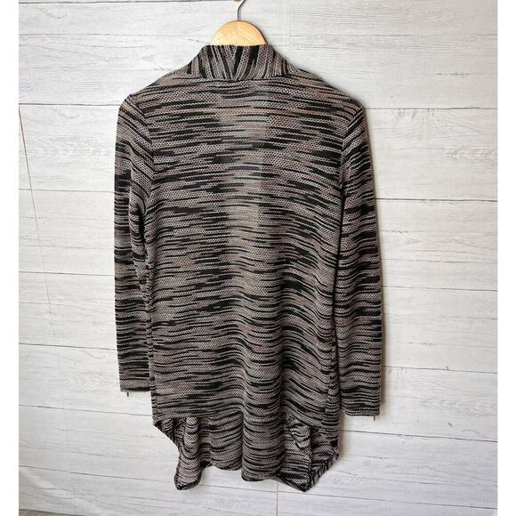 Knox Rose Cardigan Womens Size Medium Earth Tones Zipper on Sleeves Detail - Picture 10 of 16